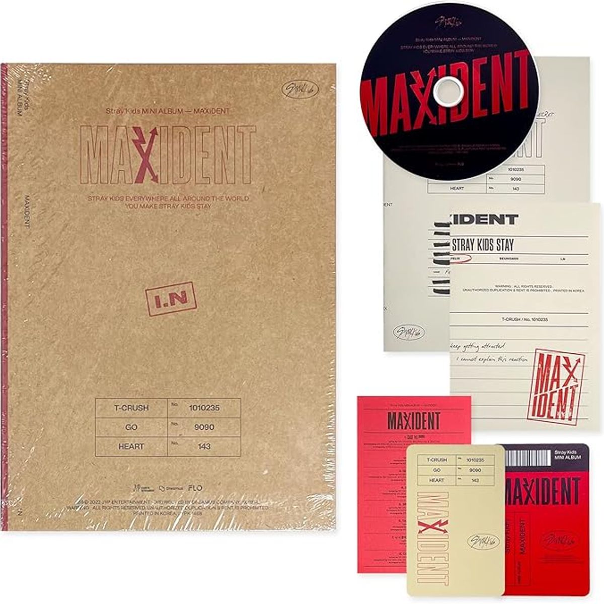 GENERICO - Mini álbum MAXIDENT - IN - STRAY KIDS