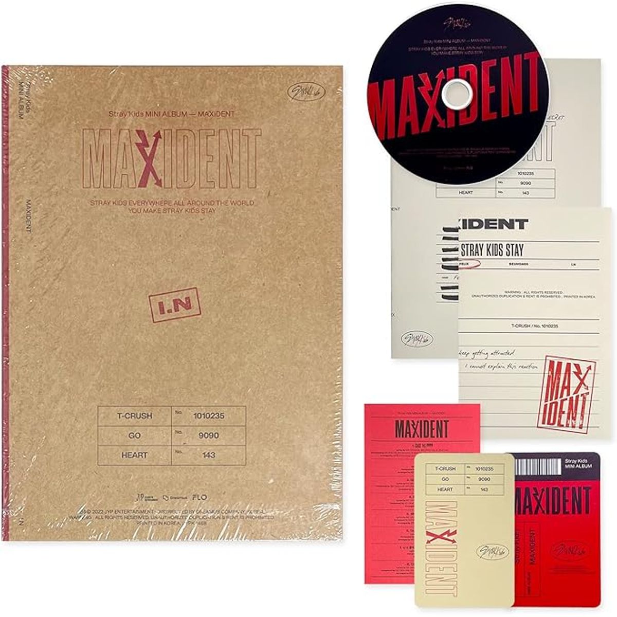 GENERICO - Mini álbum MAXIDENT - IN - STRAY KIDS