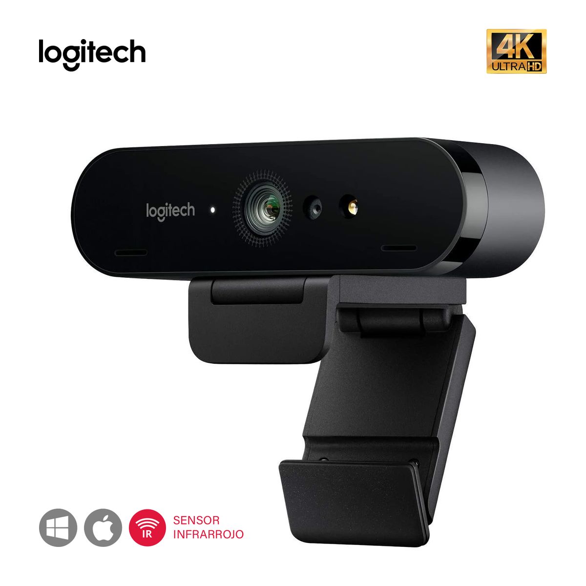 LOGITECH - Cámara Web Brio Ultra Hd 4K Pro Business