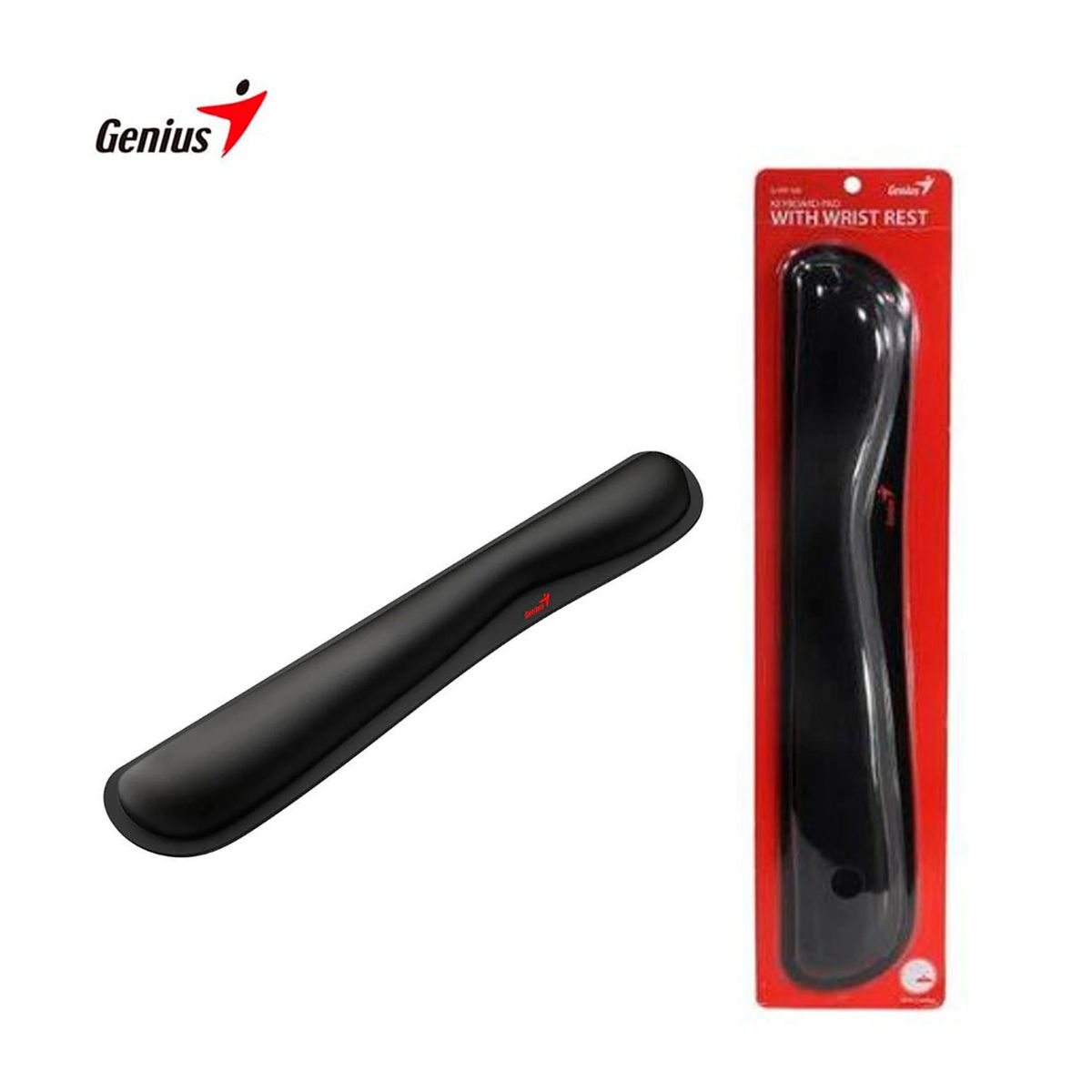 GENIUS - Reposamuñecas Keyboard Pad G-WP100 Negro