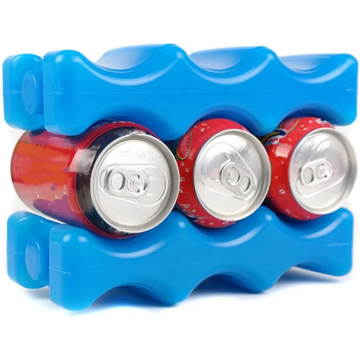 GENERICO - Bloques de Hielo con Gel X2 para Botellas Biberones Bebidas