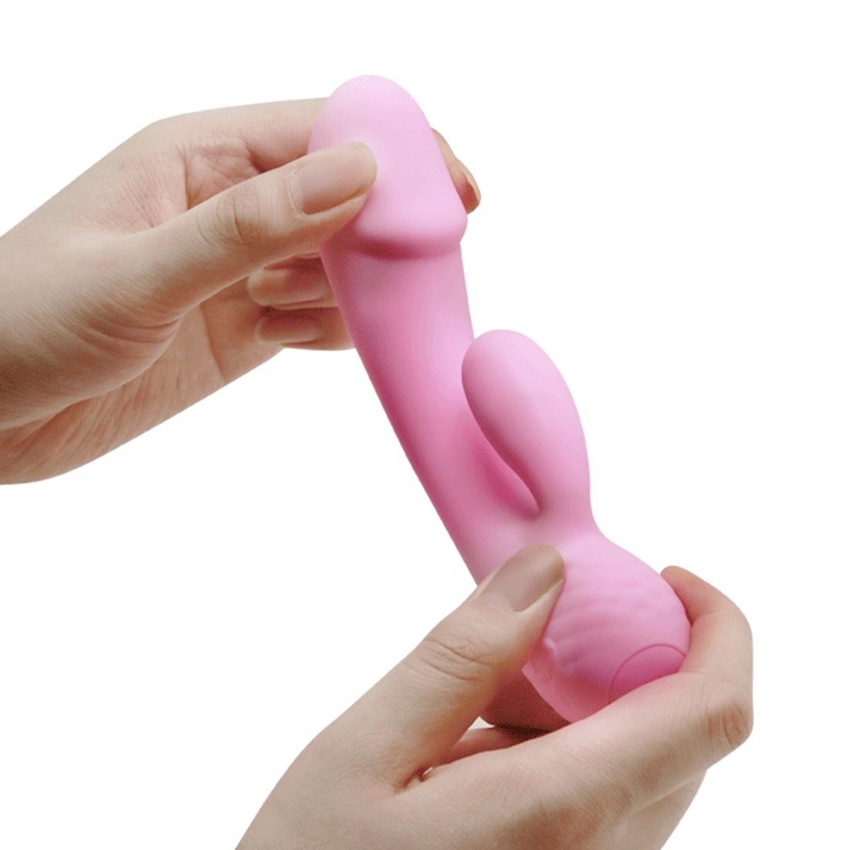 PRETTY LOVE - Vibrador Sexual Rabbit Femenino Ron Silicona 12 Funciones Recargable
