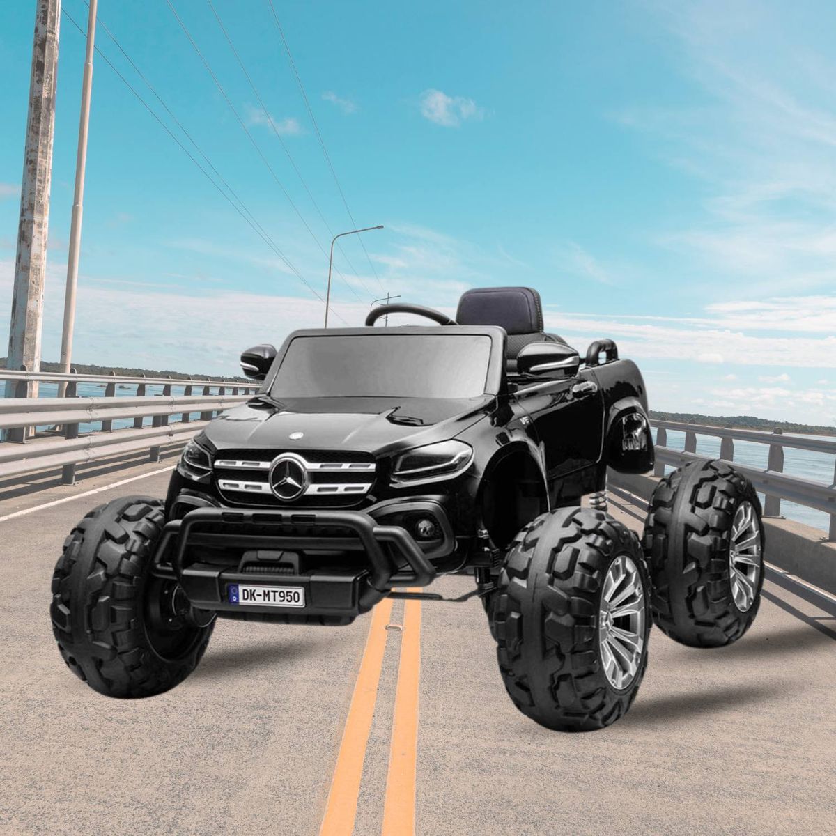 MERCEDES BENZ - Mercedes-Benz X Class Monster Truck MT950 con licencia de 4 motores