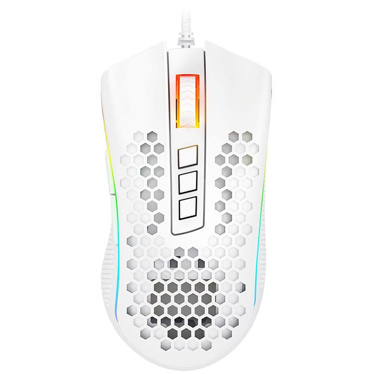 REDRAGON - MOUSE GAMER STORM ELITE M988 BLANCO REDRAGON