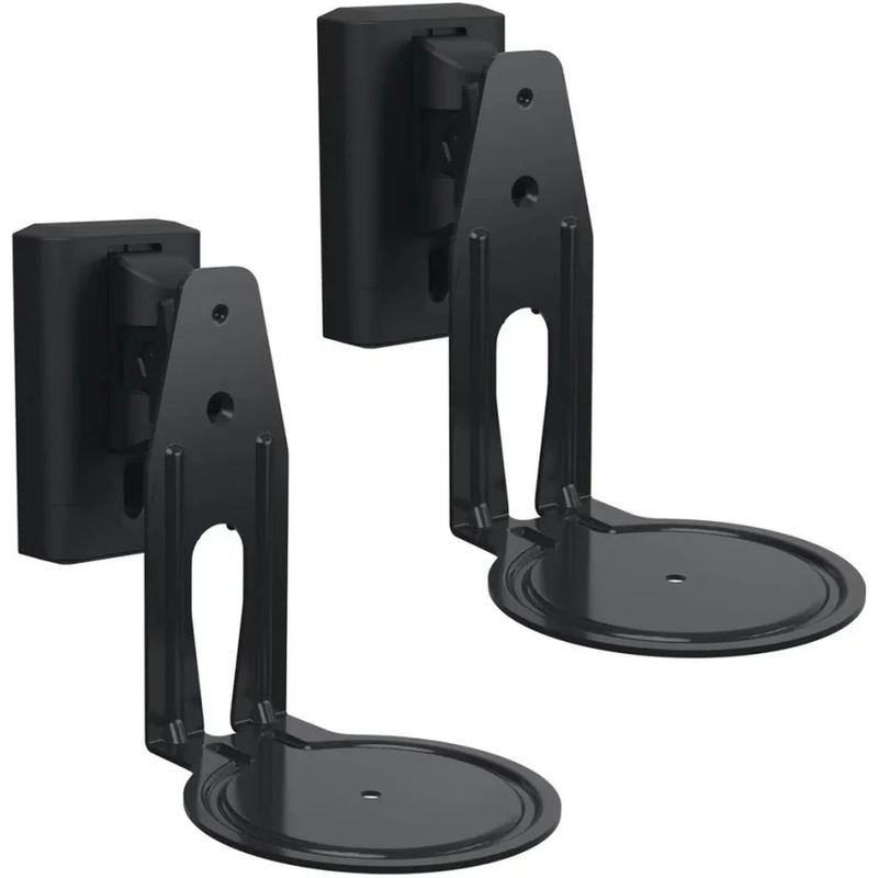 SONOS - SOPORTE DE PARED PARA PARLANTES SONOS ERA 100 NEGRO (PAR)
