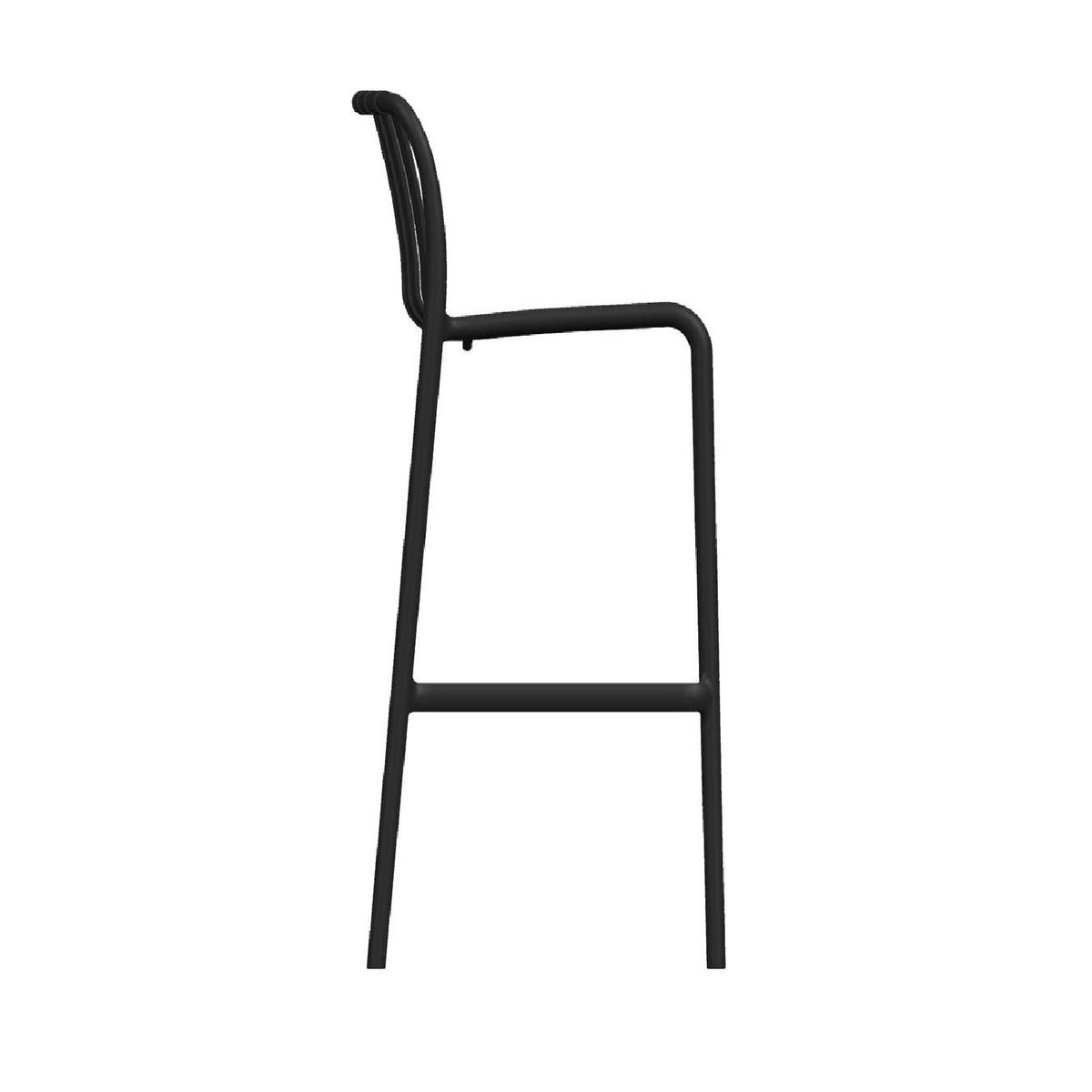 TU MESITA - Banco Industrial Alto Yuri color Negro TU MESITA