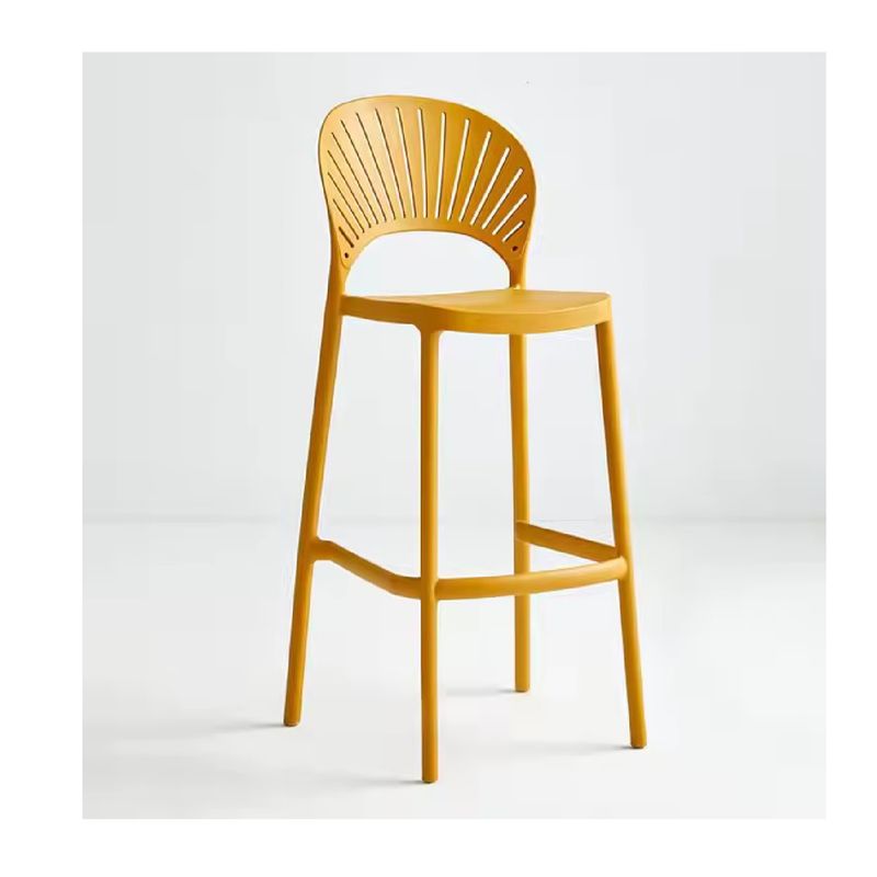 TU MESITA - Banco Minimalista Alto Florencia color Amarillo TU MESITA