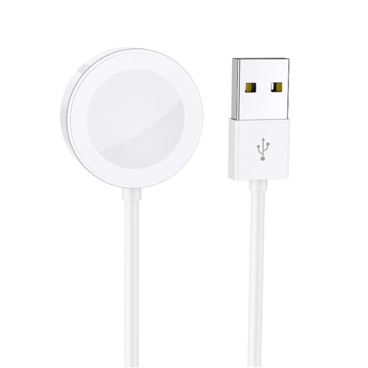 BOROFONE - Cargador inalámbrico USB A magnético para Apple Watch BOROFONE