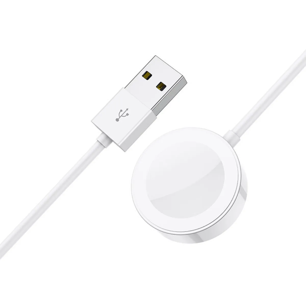 BOROFONE - Cargador inalámbrico USB A magnético para Apple Watch BOROFONE