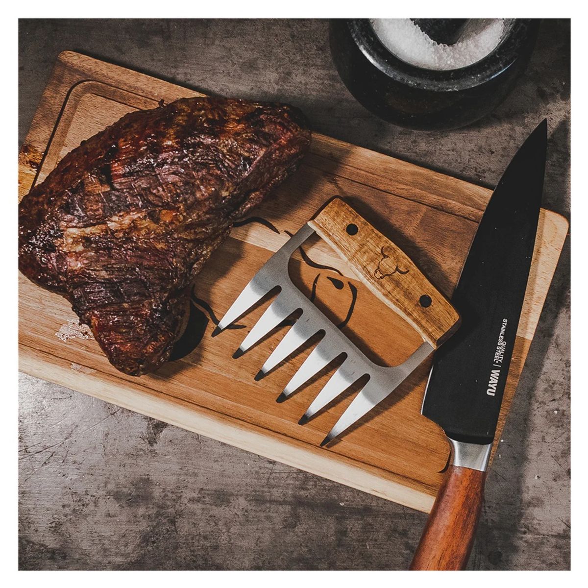 WAYU - TABLA WAYU DE 45 CM MADERA ACACIA