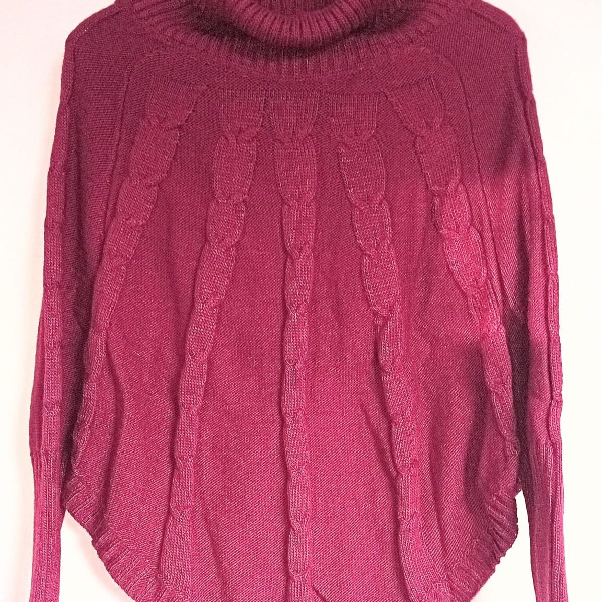 GENERICO - Chompa Tipo Poncho Mujer