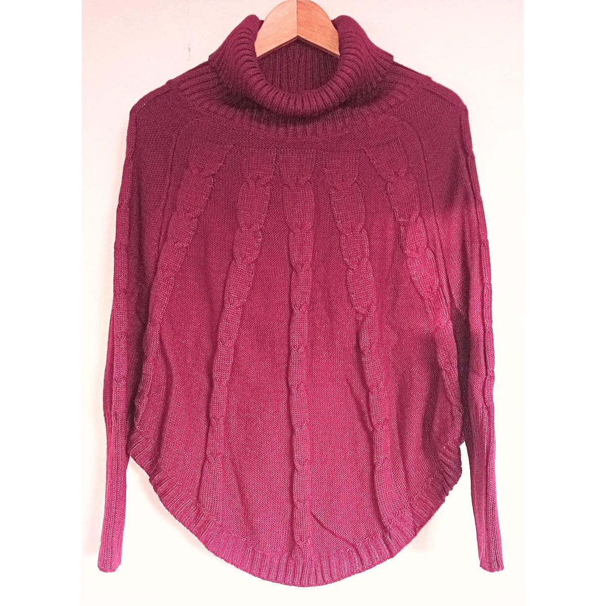 GENERICO - Chompa Tipo Poncho Mujer