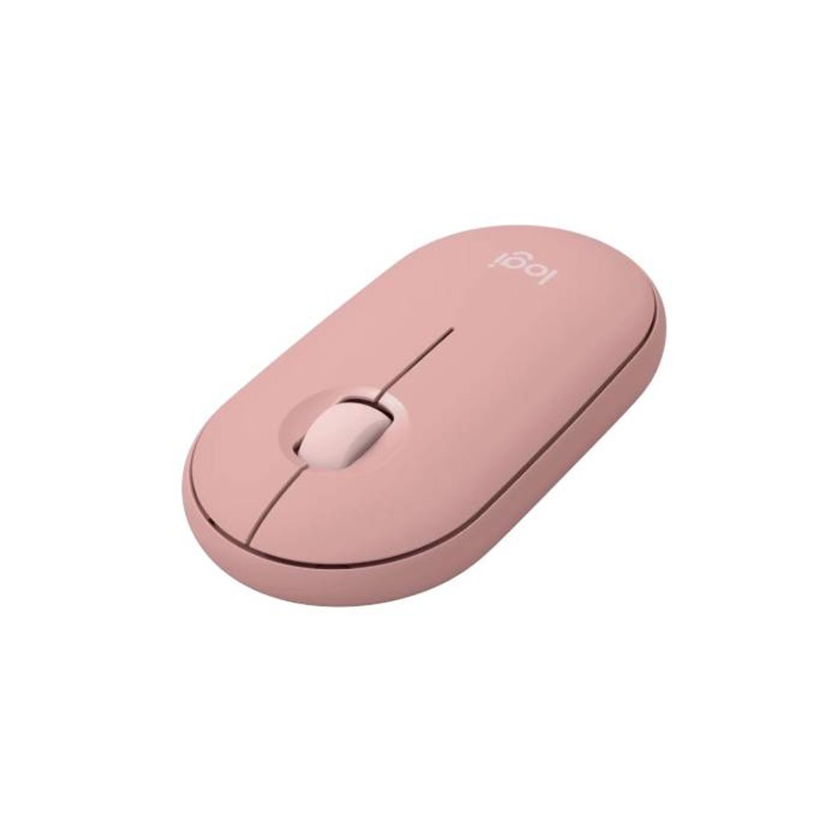 LOGITECH - Mouse Inalámbrico Logitech Pebble 2 M350s - Bluetooth, Ultra Delgado y Silencioso (Rose)