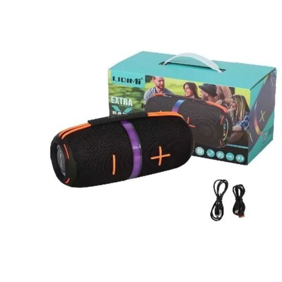 GENERICO - PARLANTE LIDIMI CON LUCES RGB Modelo LD-S834