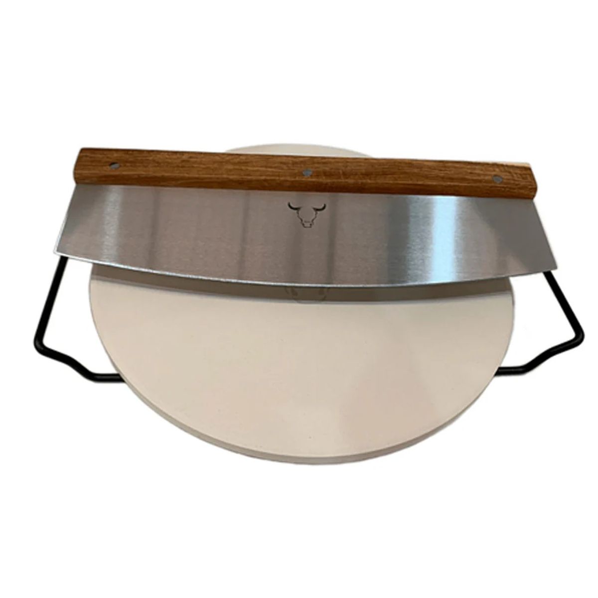 WAYU - SET PARA PIZZA WAYU PLATO DE PIEDRA Y CORTADOR