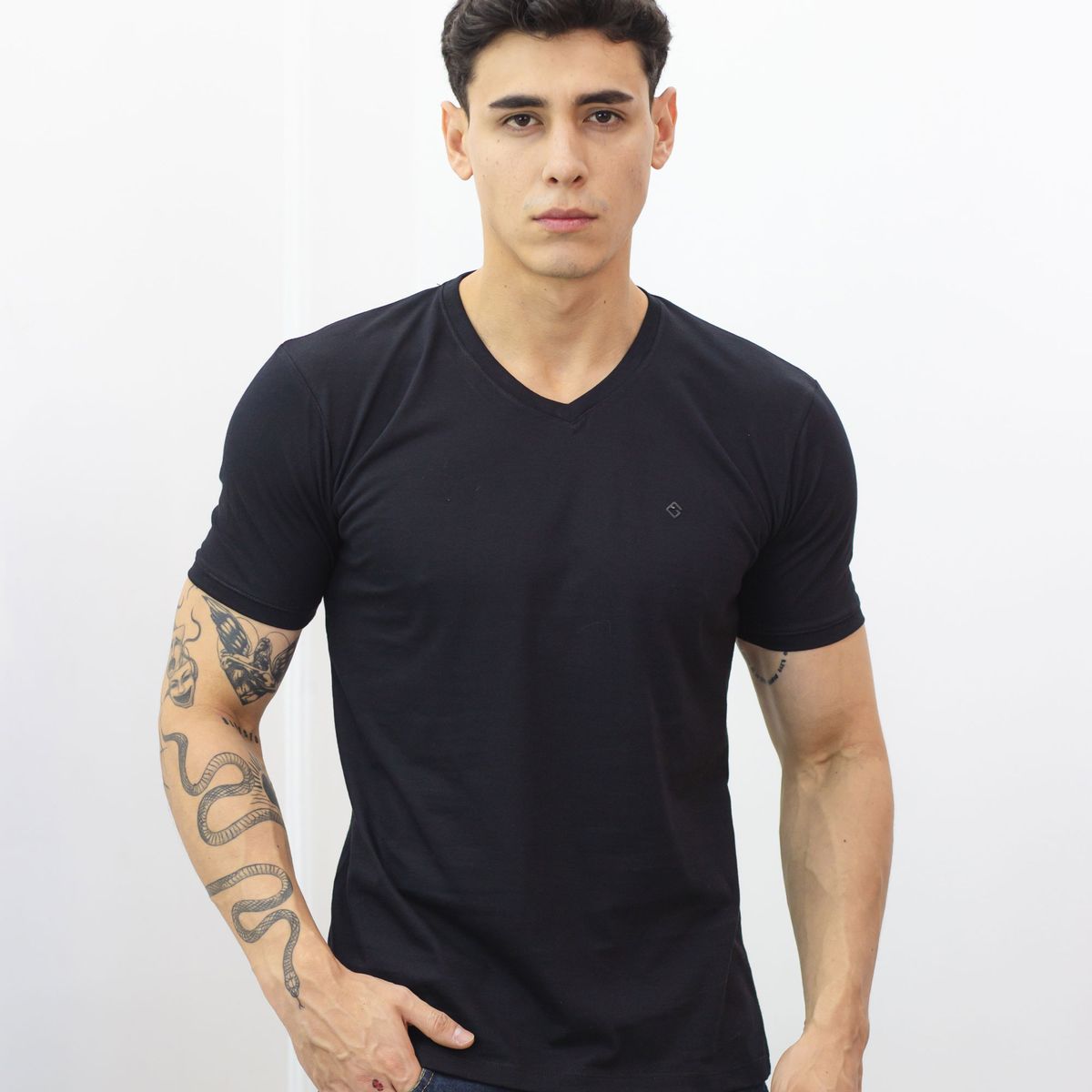 A VANTGARDESTYLE - POLO SLIM FIT CABALLERO MC - JERSEY 100% ALGODON