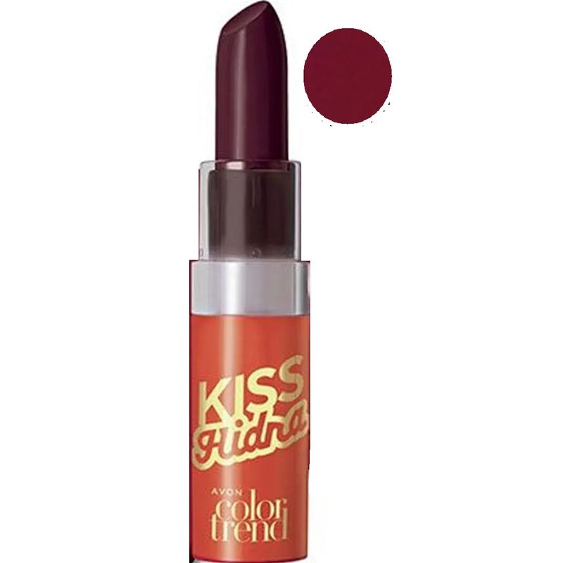AVON - Avon Color Trend Kiss Lápiz Labial - CARMÍN
