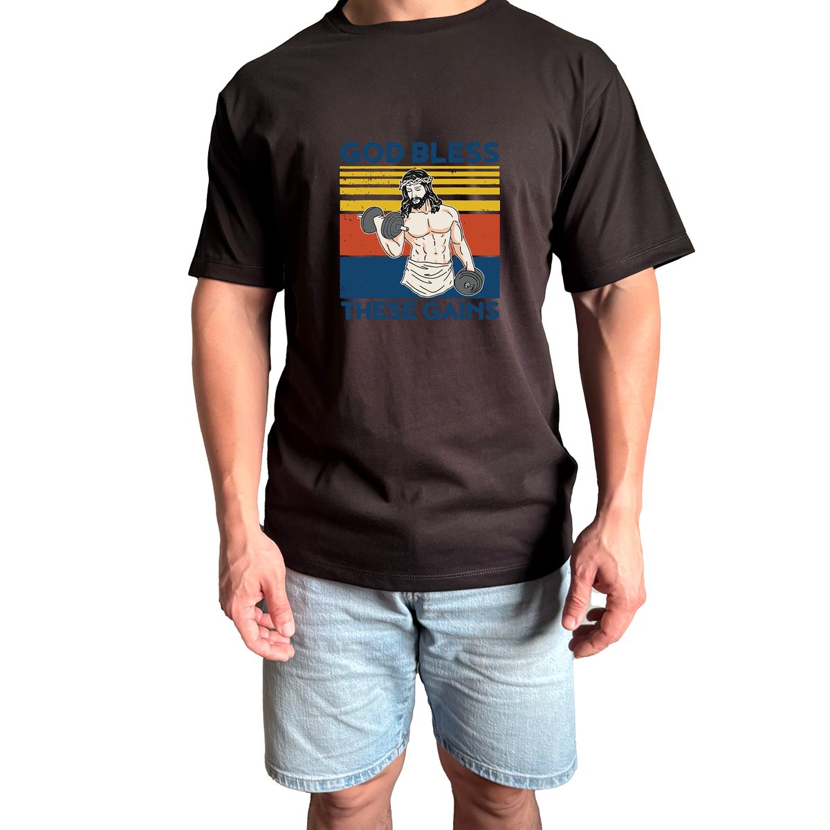 GENERICO - Polo Hombre manga corta Básico - Negro