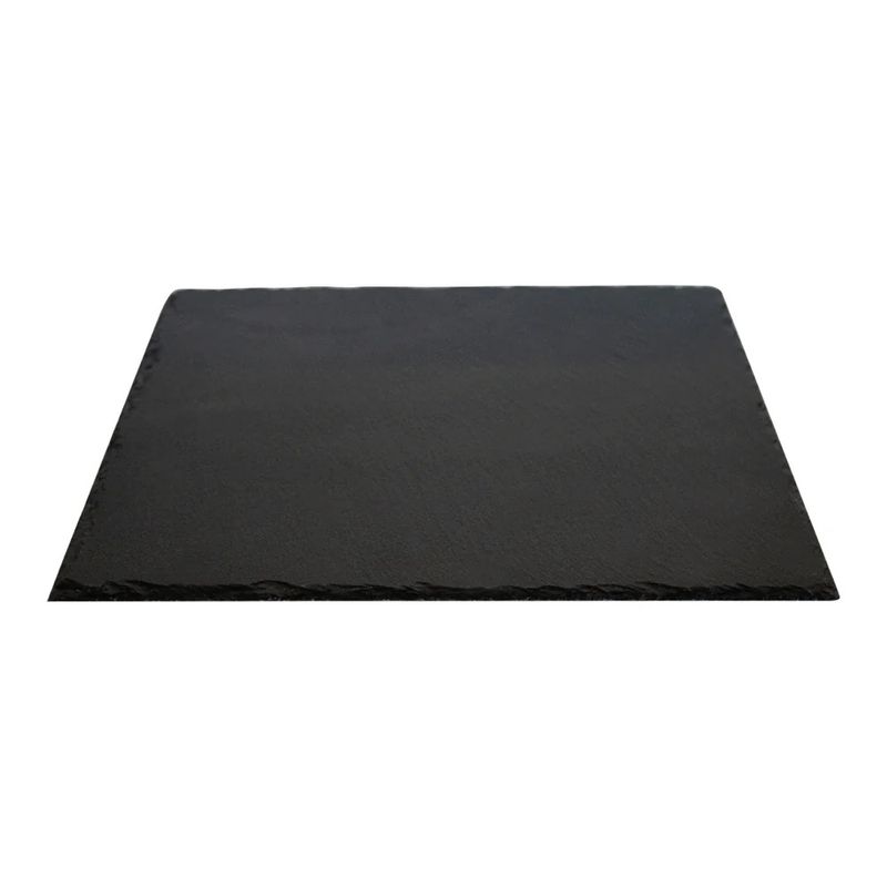 WAYU - PLATO CUADRADO WAYU DE PIEDRA PIZARRA 25 CM