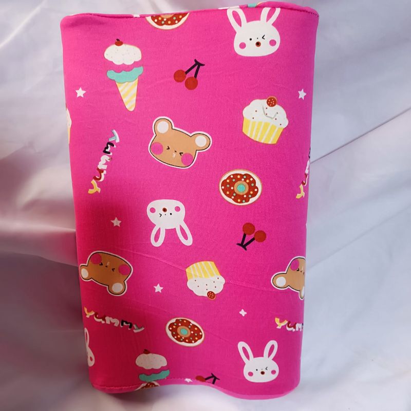 GENERICO - Almohada Viscoelástica Ergonómica para Niñas fucsia