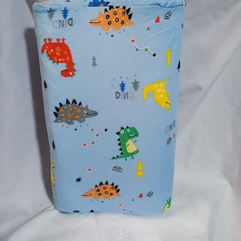 GENERICO - Almohada Viscoelástica Ergonómica para Niño celeste