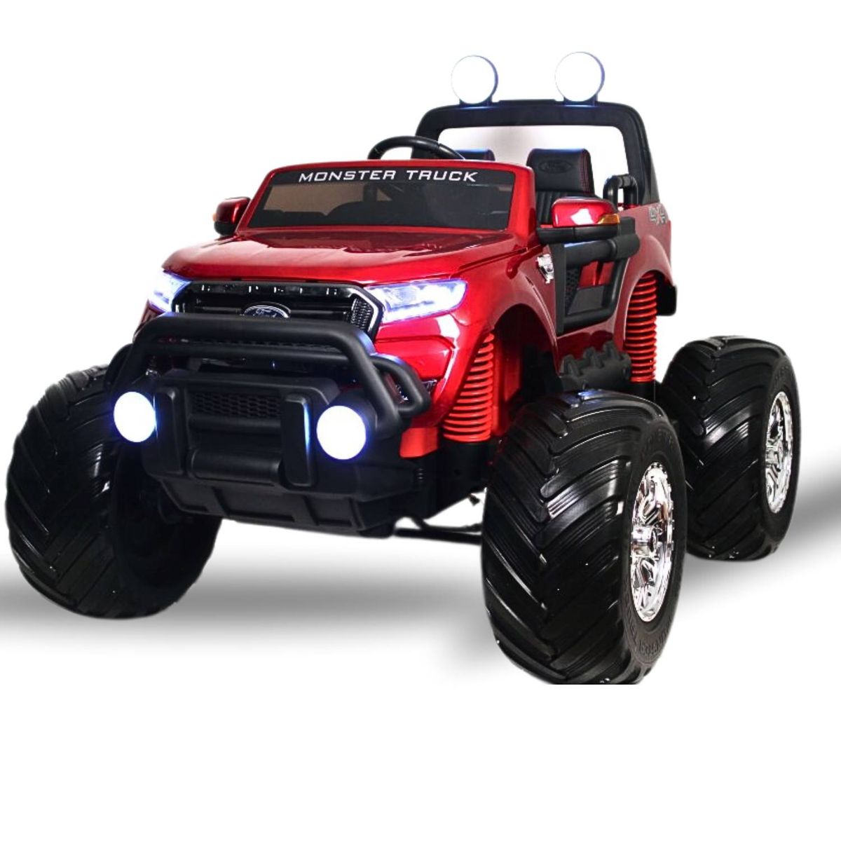 FORD - Auto A Batería Ford Ranger Monster Truck 4 Motores