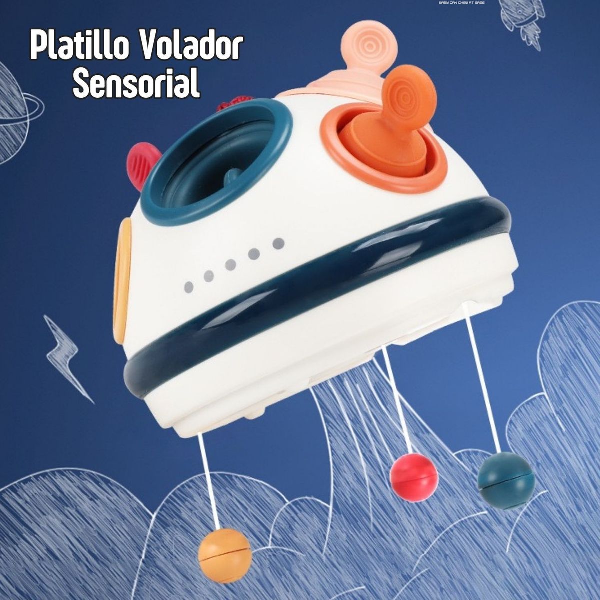 MANI MAR - Juguete Sensorial Montessori para Bebés Estimulación Temprana