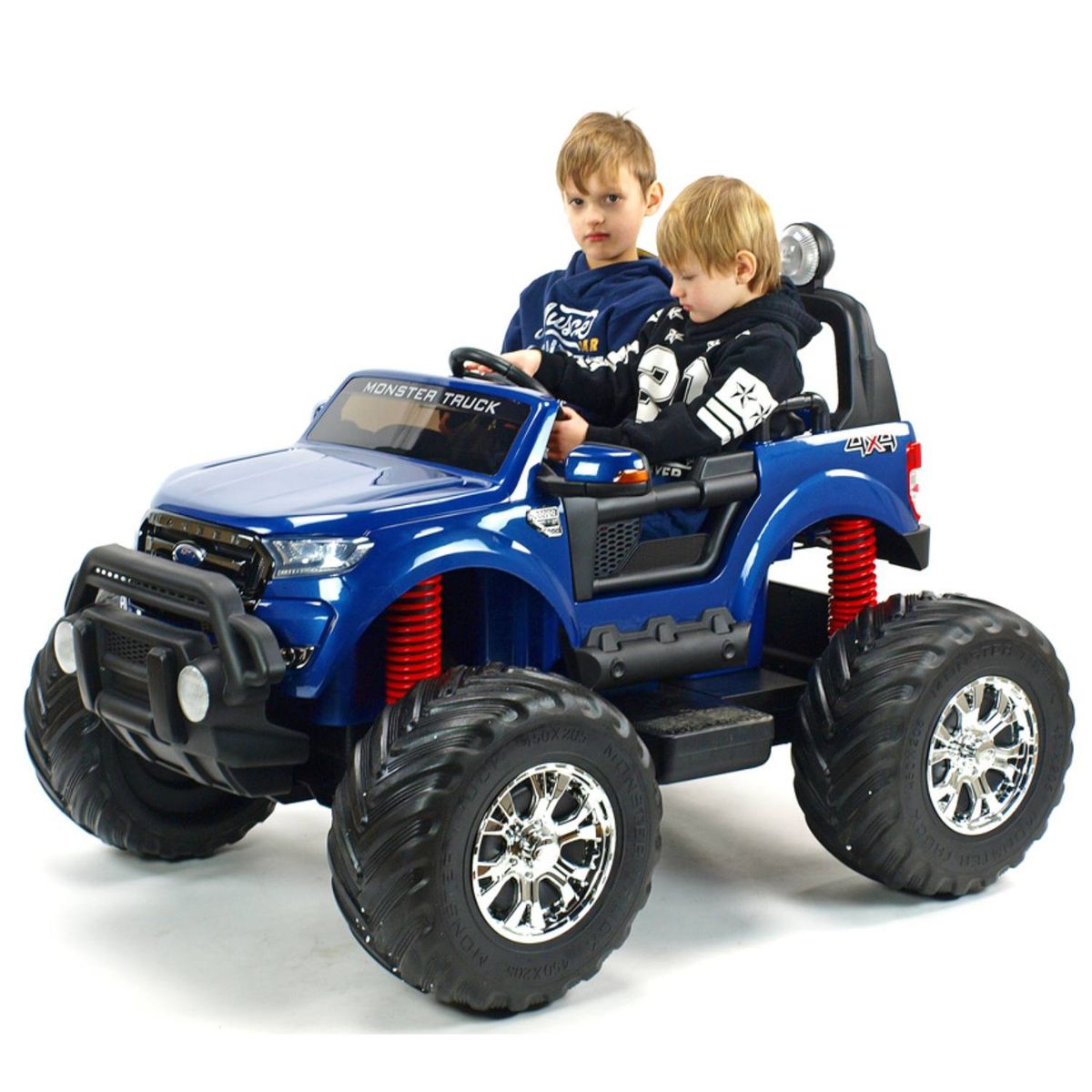 FORD - Auto A Batería Ford Ranger Monster Truck 4 Motores