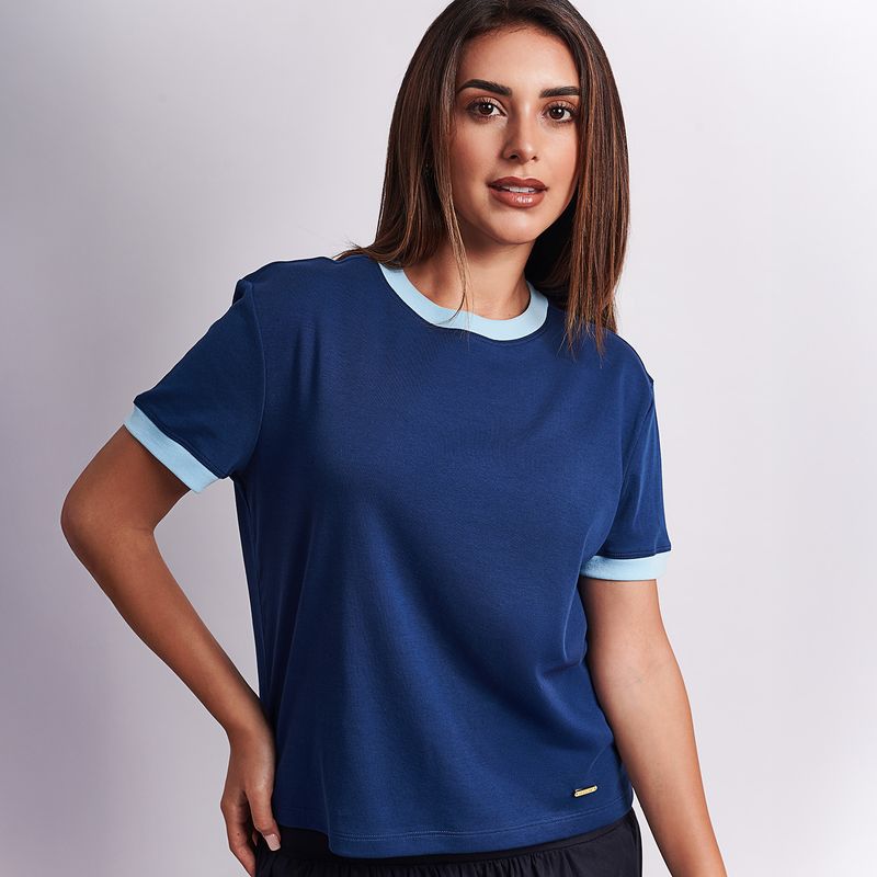 SULKAY - Polo Luna Manga corta Algodón Mujer SULKAY