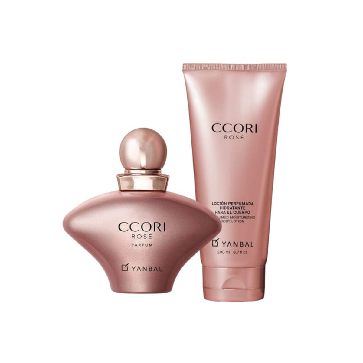 YANBAL - Set Ccori RosePerfume + Locion Perfumada