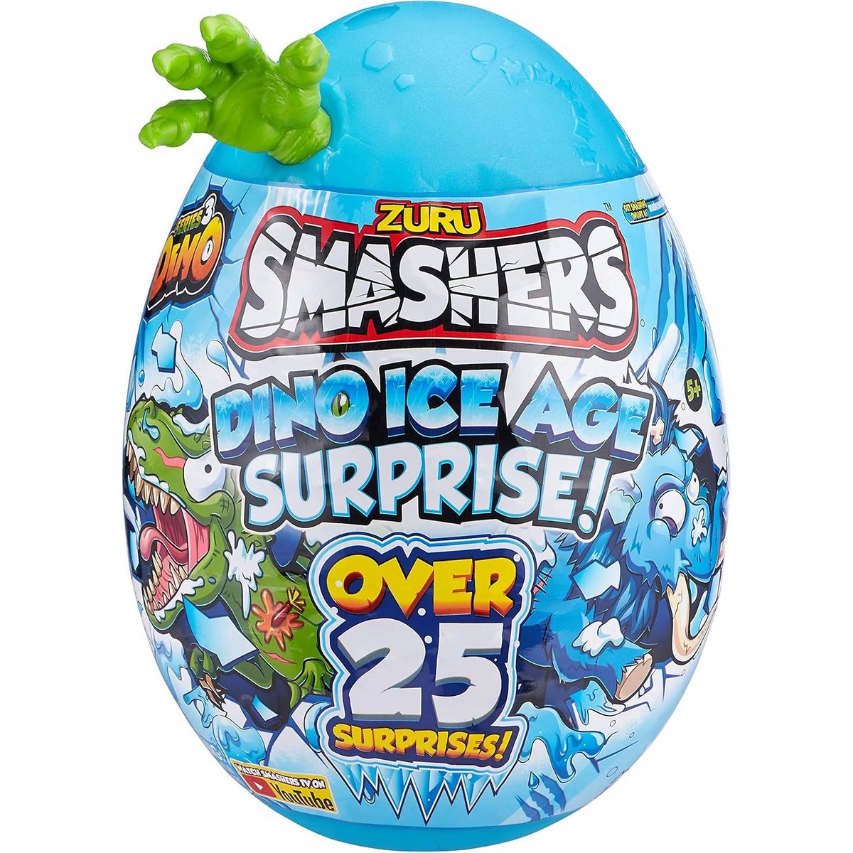 GENERICO - Juguete Huevo Sorpresa de Dinosaurio Azul