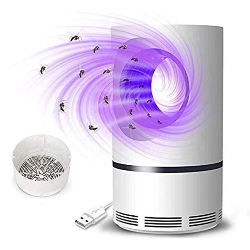 GENERICO - Lámpara UV Eléctrica Atrapa Mosquitos