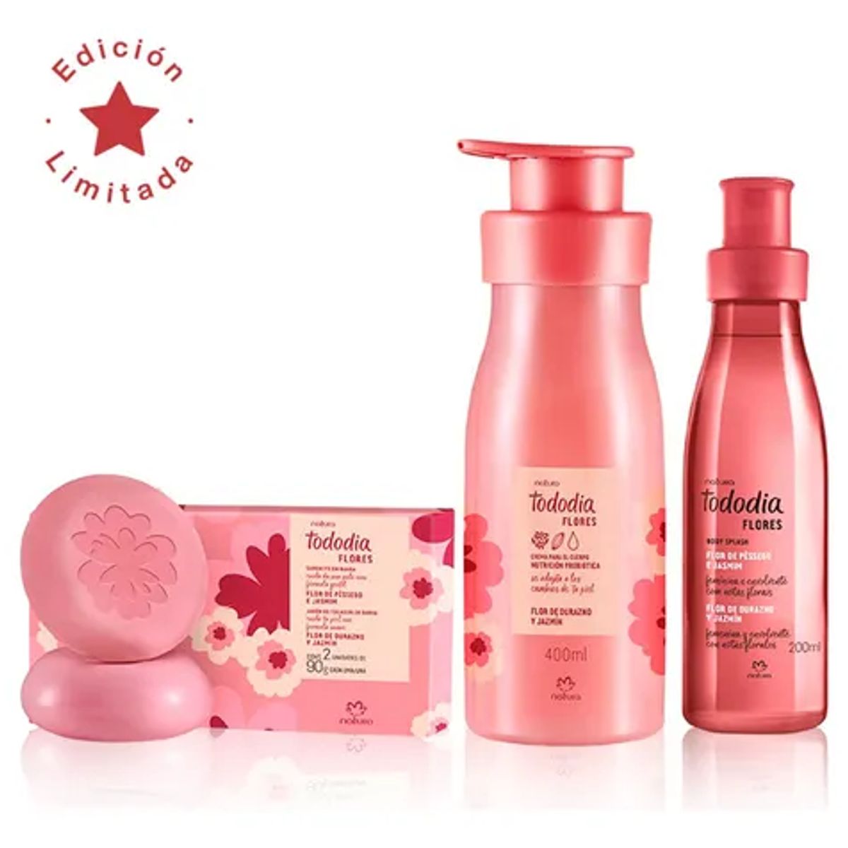 NATURA - Tododia Flor de Durazno y Jazmin Kit x3 - Natura
