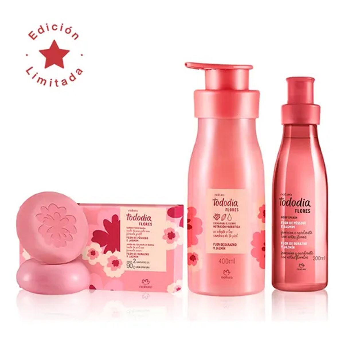 NATURA - Tododia Flor de Durazno y Jazmin Kit x3 - Natura
