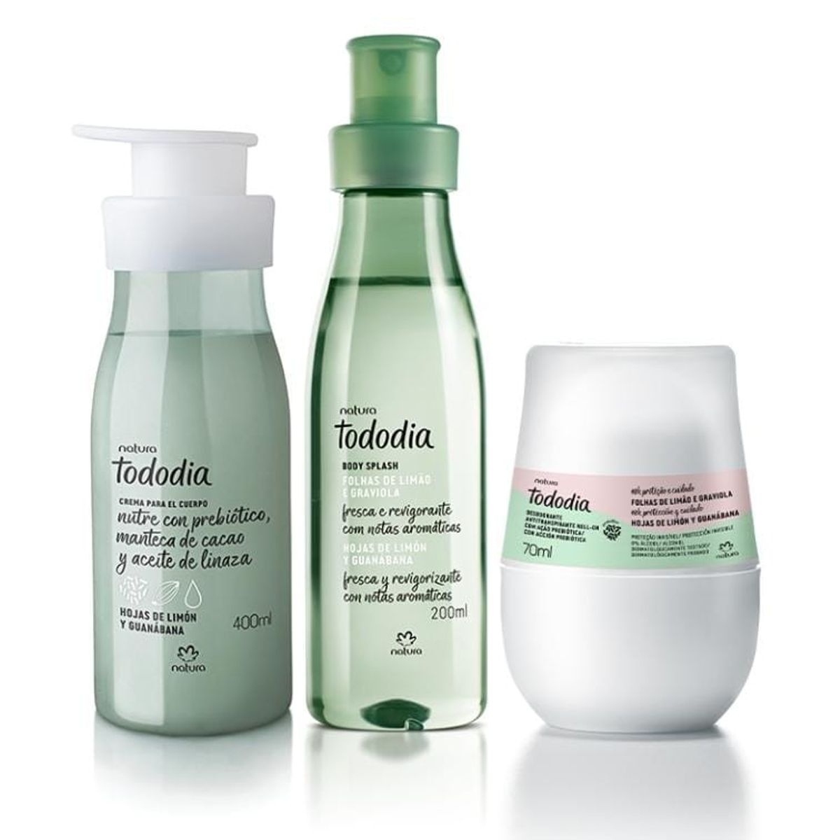 NATURA - Tododia Hojas de Limon y Guanábana Kit x3 - Natura