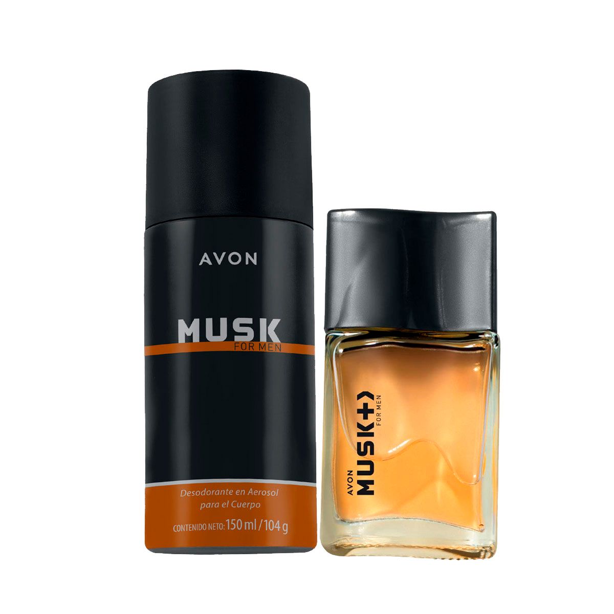 AVON - Desodorante Spray Musk con Mini Fragancia de Hombre