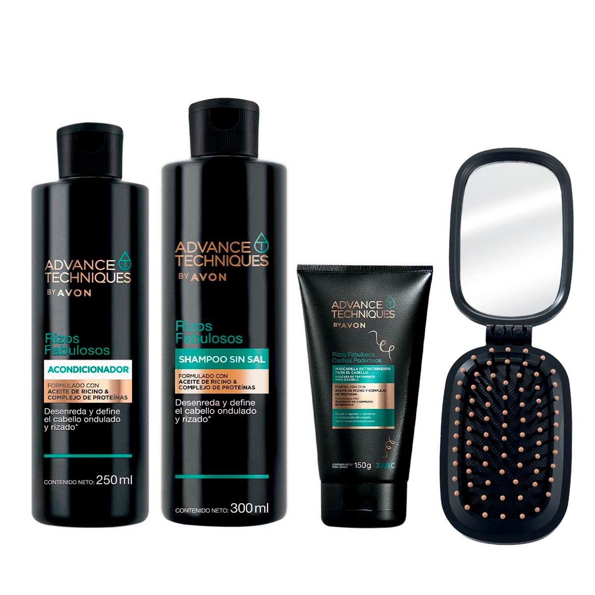 AVON - Advance Techniques Rizos Fabulosos Rutina Capilar x4 und