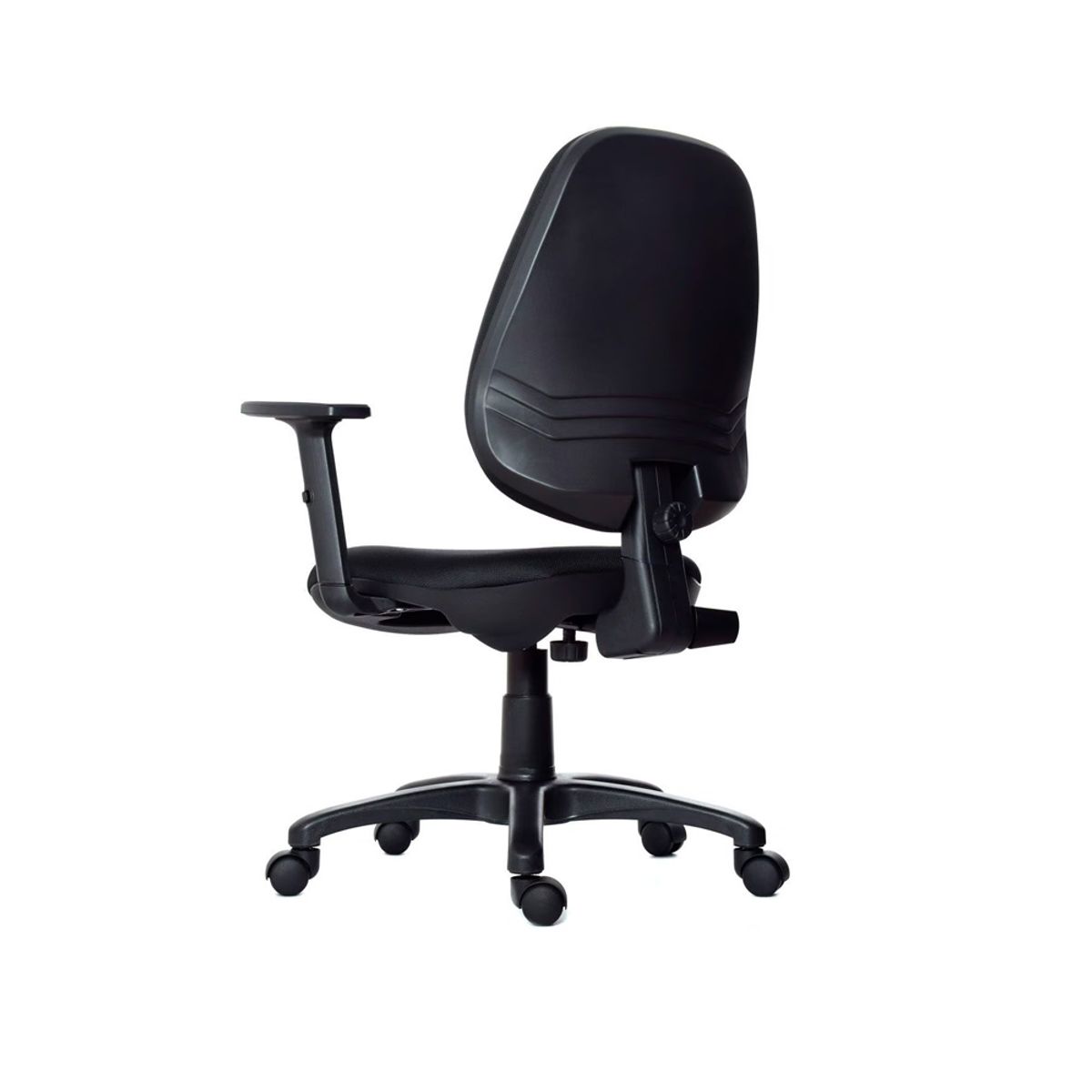 OFIDEAS - Silla Rudy Alta Brazos Regulables Negro Ofideas