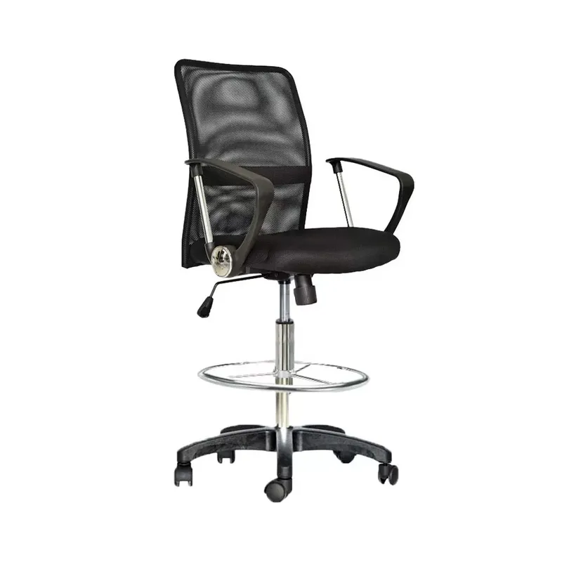 OFIDEAS - Silla Cajera Dubai Brazos Fijos Color Negro Ofideas