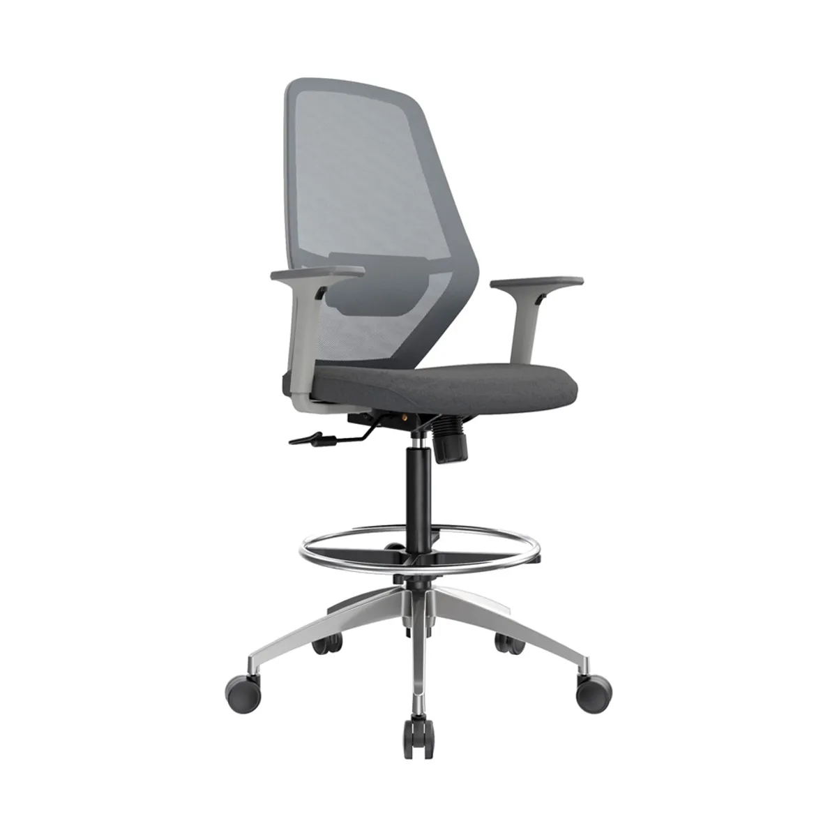 OFIDEAS - Silla Cajero Ergonómico Icon Color Gris Ofideas