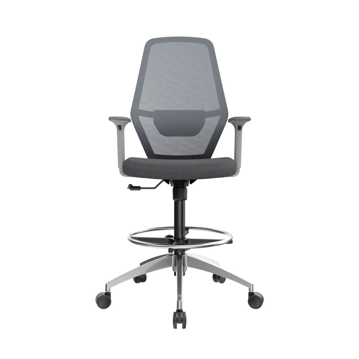 OFIDEAS - Silla Cajero Ergonómico Icon Color Gris Ofideas