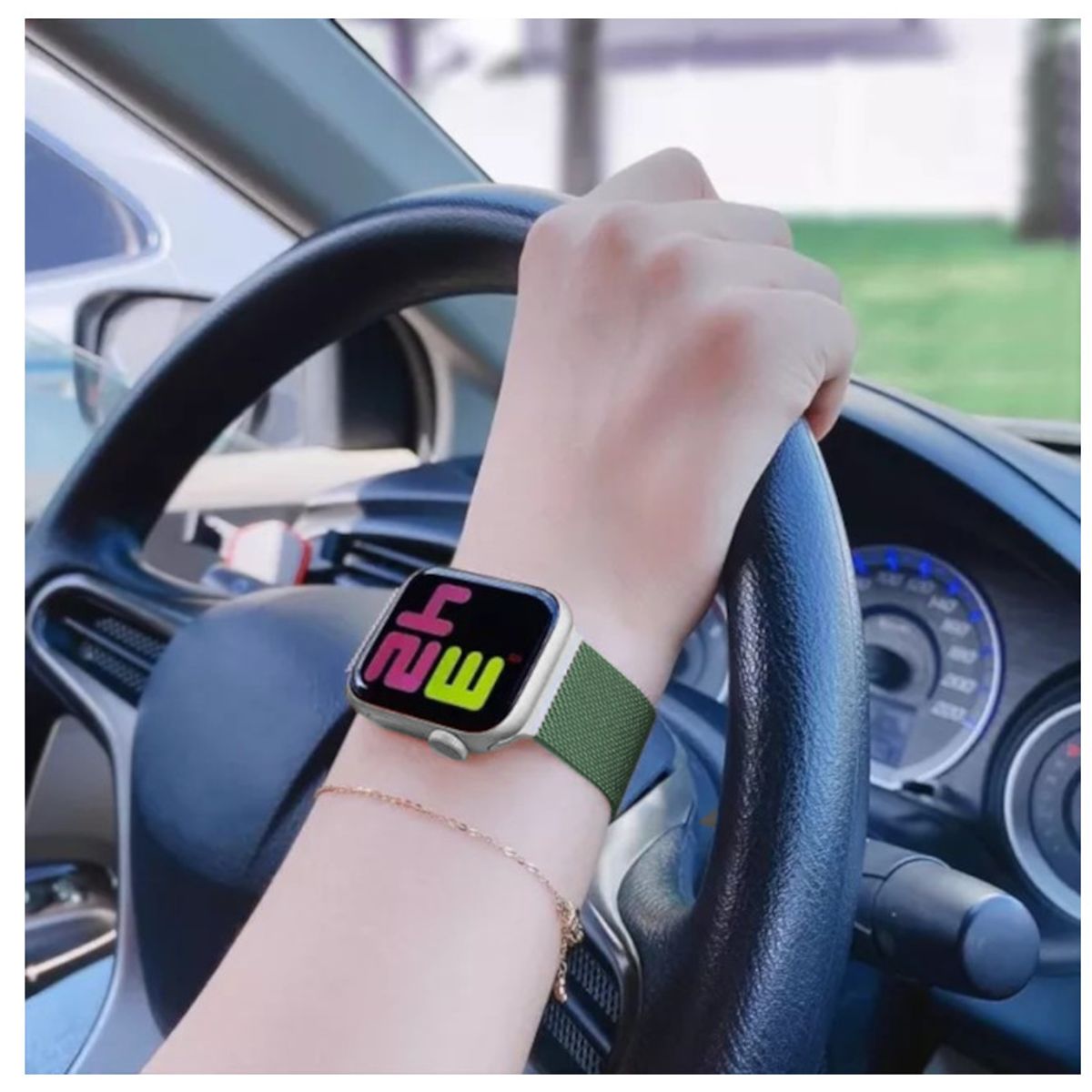 GENERICO - Correa Magnetica Verde Bip/Bip S/Bip U /Bip U Pro / Bip 3 / Bip 3 Pro