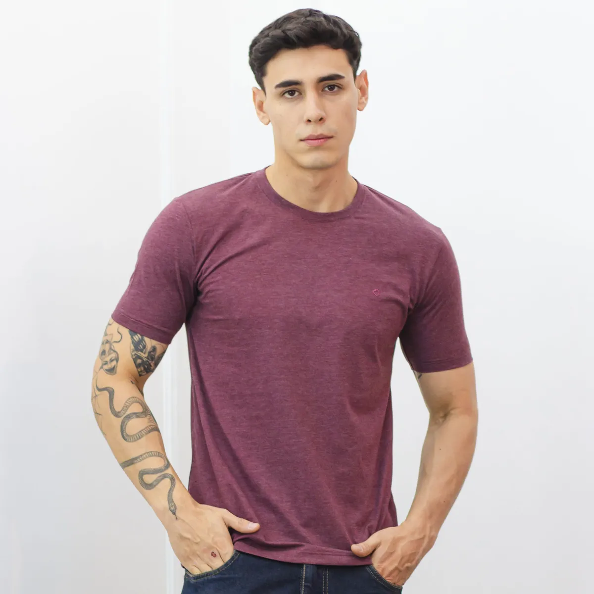 A VANTGARDESTYLE - POLO SLIM FIT CABALLERO MC - JERSEY 100% ALGODON