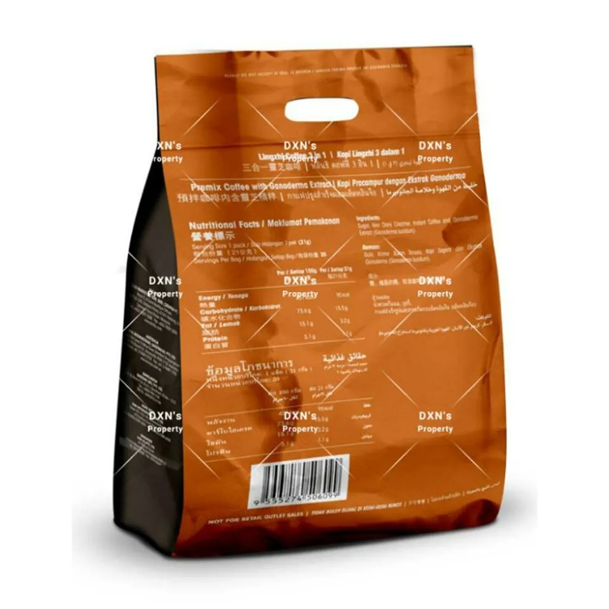 DXN - Dxn mezcla Ganoderma y cafe  -Lingzhi Coffee 3 in1