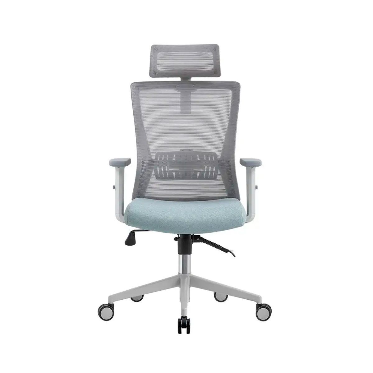 OFIDEAS - Silla de Oficina Ergonómica Presidente ken Color Gris Mecanismo Lab Ofideas