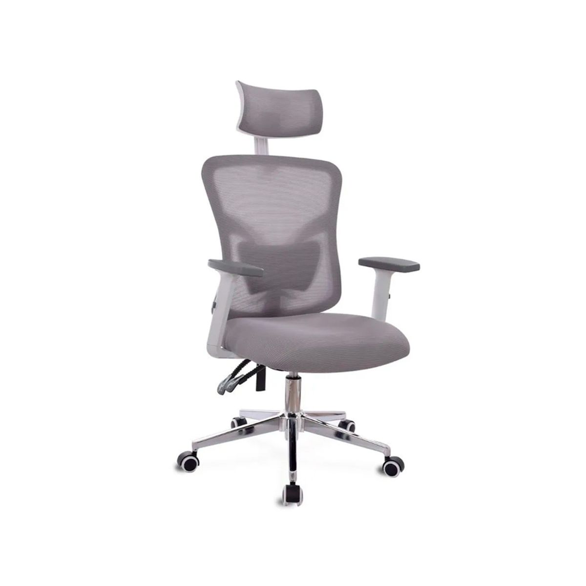 OFIDEAS - Silla De Oficina Ergonómica Fone Ultra Presidente Reclinable Gris Ofideas
