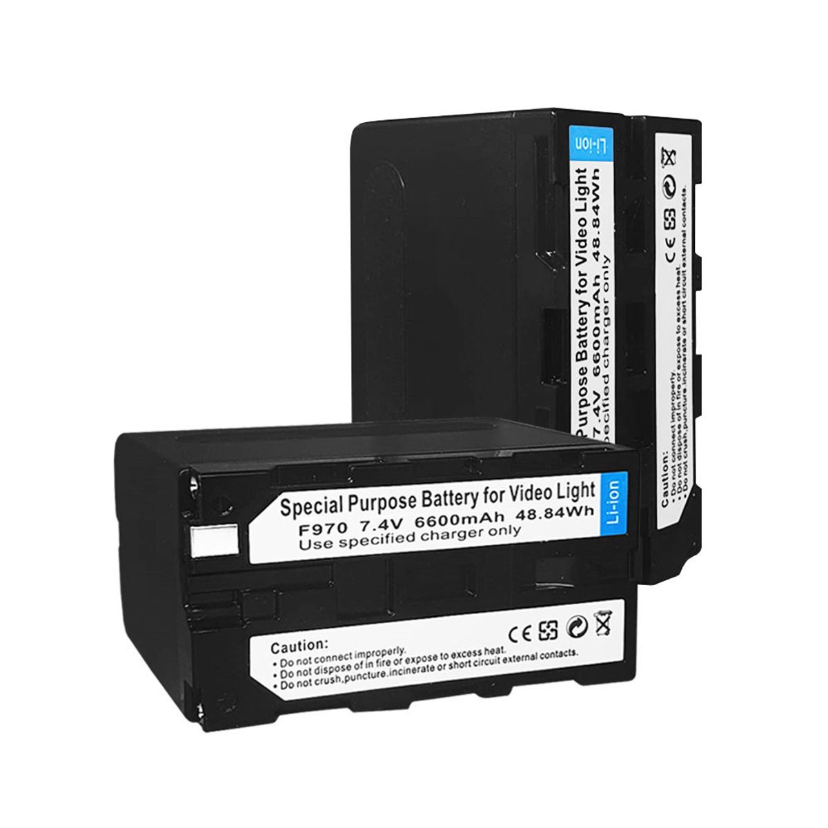 OEM - Batería recargable F960 / F970 6600 mAh - Lámpara LED, Luz o monitor