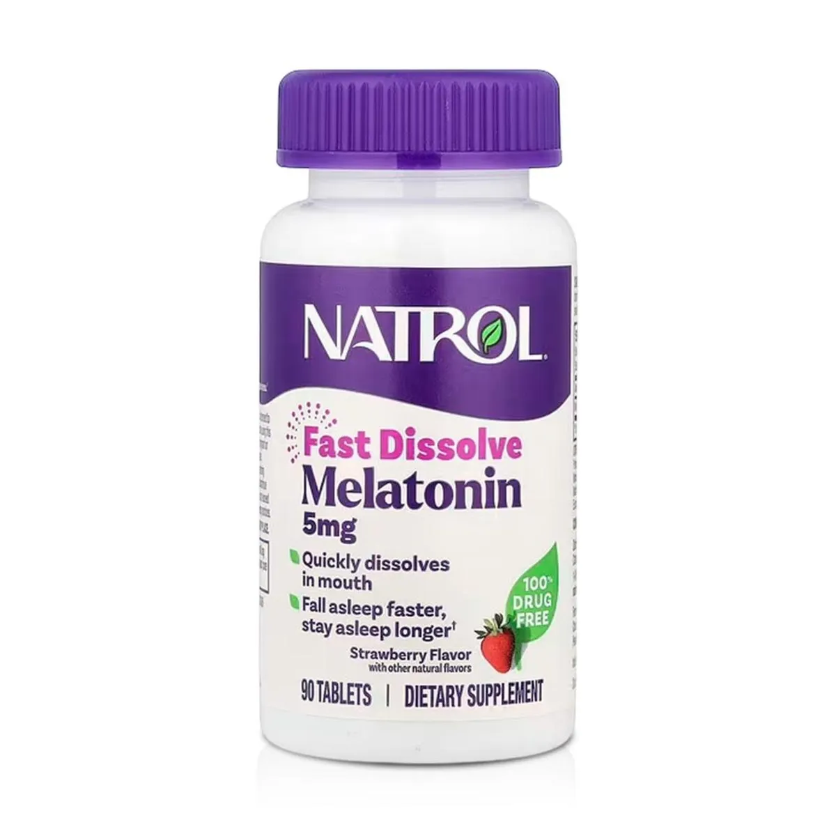 NATROL - Melatonina 5 mg (90 Tabletas) – Natrol