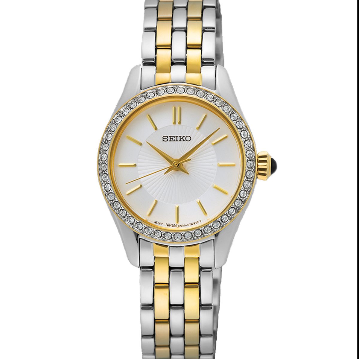 SEIKO - SEIKO Reloj Mujer Coleccion Crystal Acero inox Japones SUR540