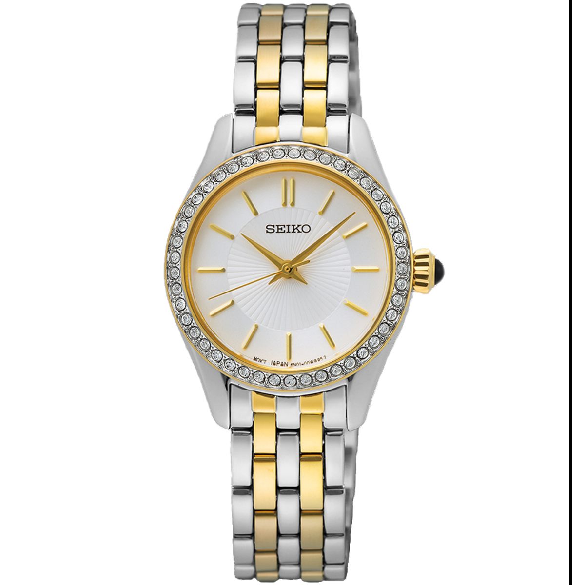 SEIKO - SEIKO Reloj Mujer Coleccion Crystal Acero inox Japones SUR540